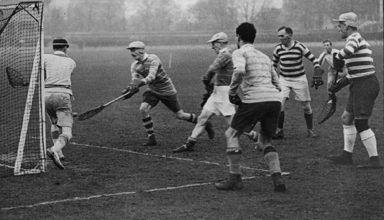 Goalmouth action